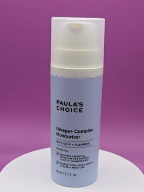 New/Sealed Paula's Choice Omerga+ Complex Moisturizer FS Normal-Dry Skin Types